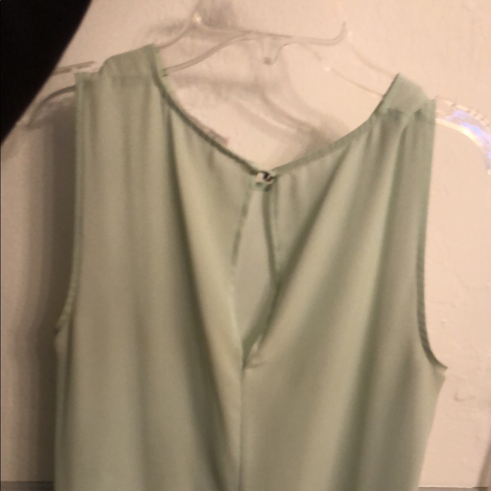 BCBG blue blouse